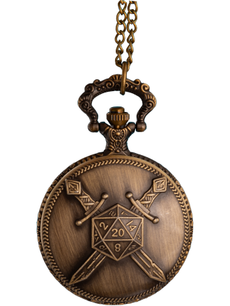 Taschenuhr D'n'D zwei Schwerter (groß) Produktbild